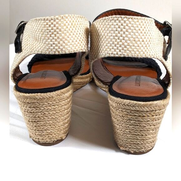 Lucky Brand Katereena Wedge Espadrilles Strap Sandal Size 9M/39 - Picture 4 of 12